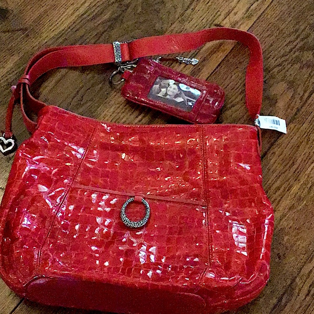 Brighton red shoulder bag